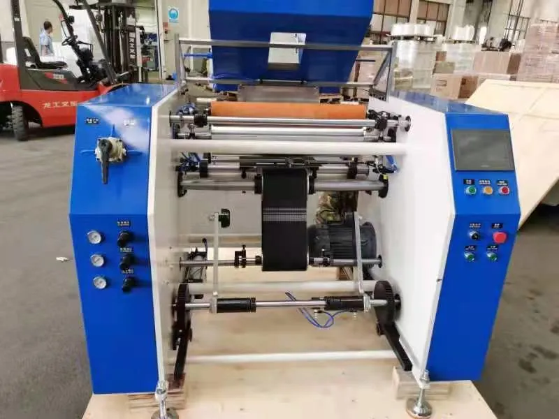 Stretch PE Film Slitter Rewinder Machine