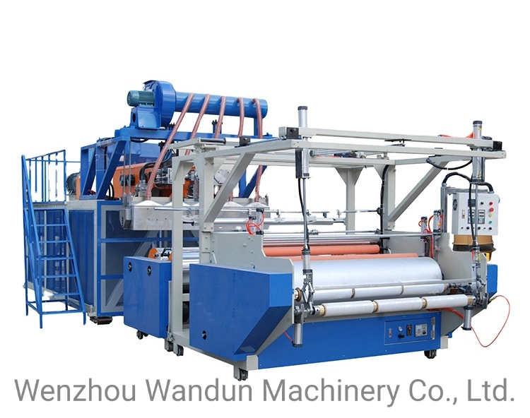 New Design Three Layers 1000mm Plastic Stretch Film Extruder /Stretch Film Making Machine