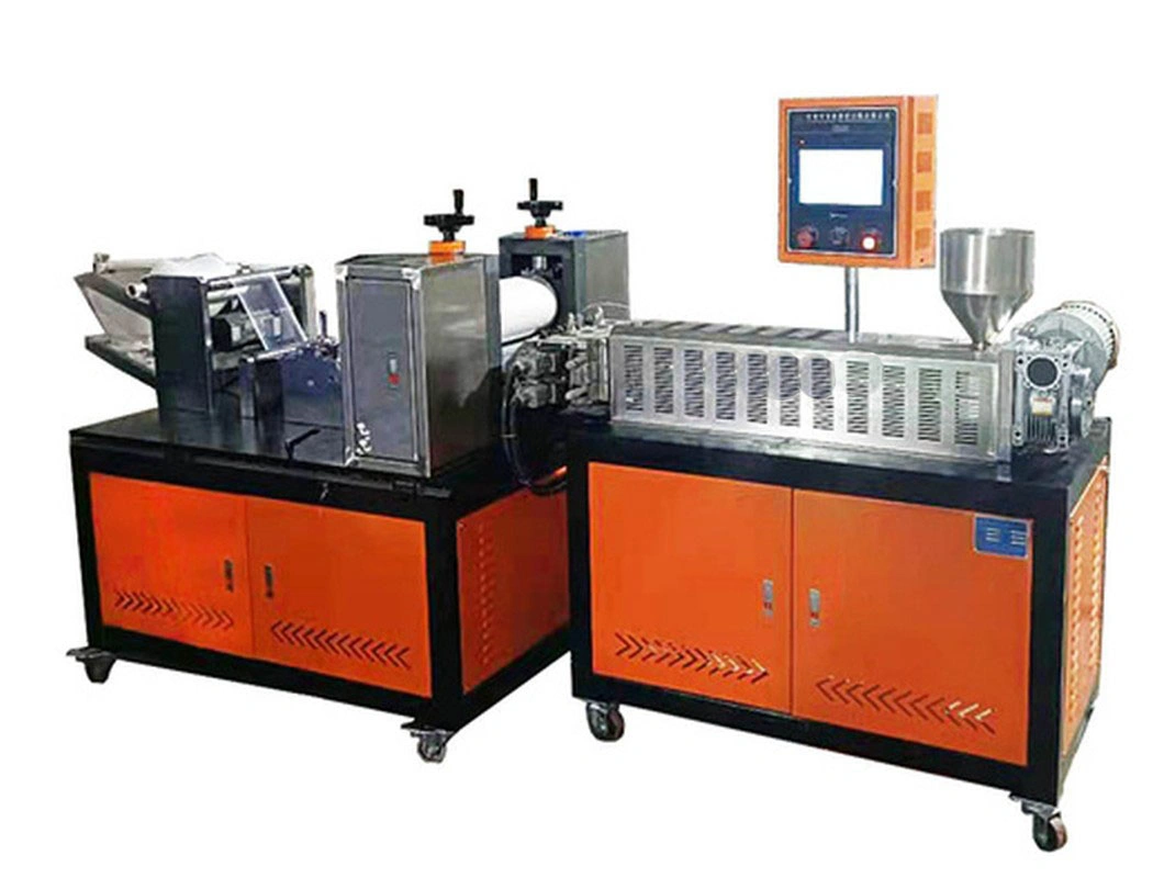 Mini Lab Stretch Film Machine PE/PP/Pet Cast Casting Film Extruder Film Making Machine Extruder