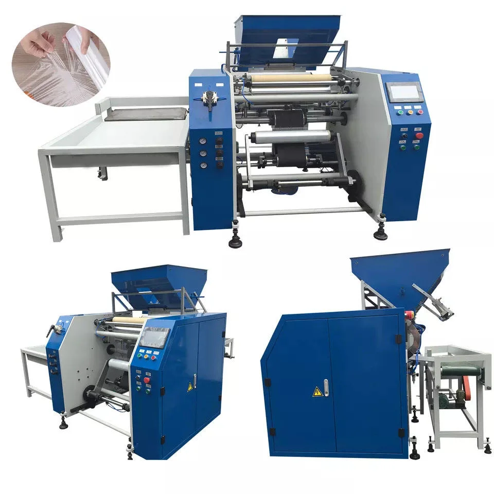 Stretch PE Film Slitter Rewinder Machine